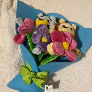Bluey and Bingo Plush Flower Bouquet Mother's Day Gift